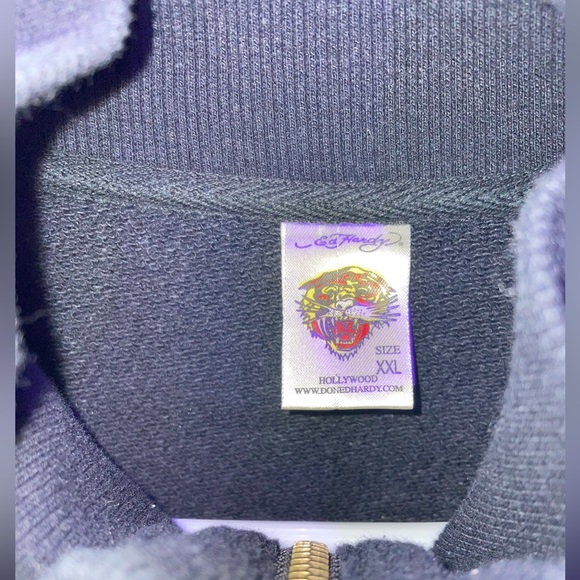 NWOT Vintage Tiger Ed Hardy Track Jacket - size XL - Picture 3 of 3